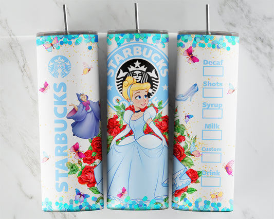 Fairy Godmother Princess Coffee Design Transfers