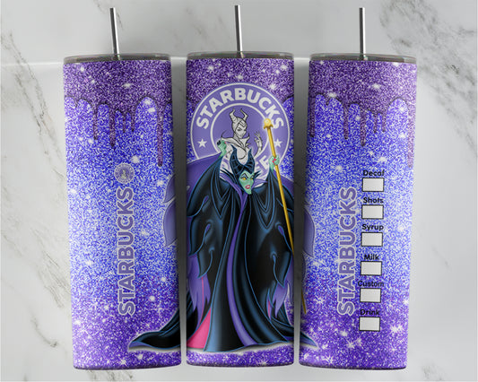 Purple Villain Coffee Maleficent