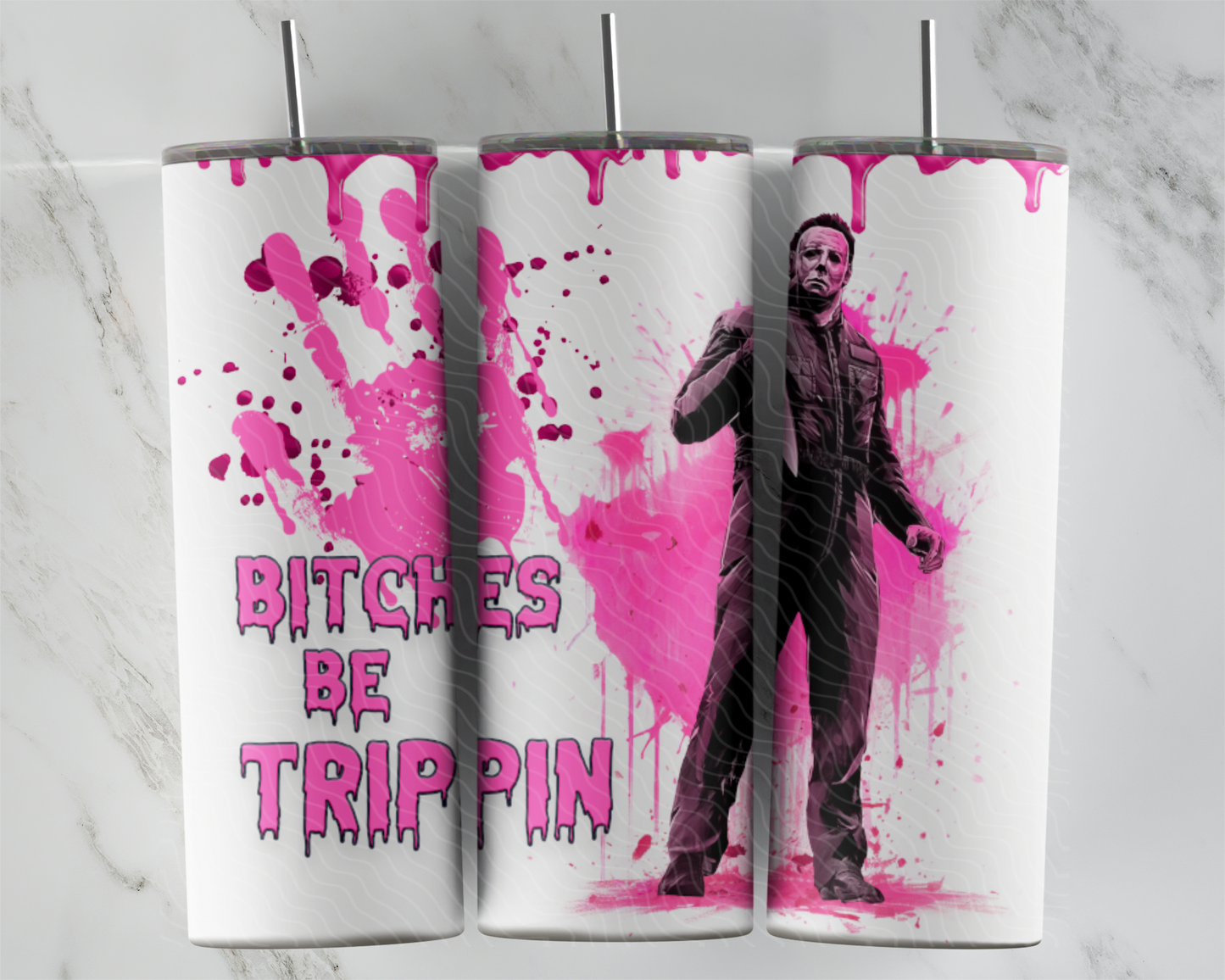 Pink Michael Bitches Be Trippin