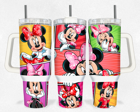 Panels Minnie 40 oz Tumbler Prints