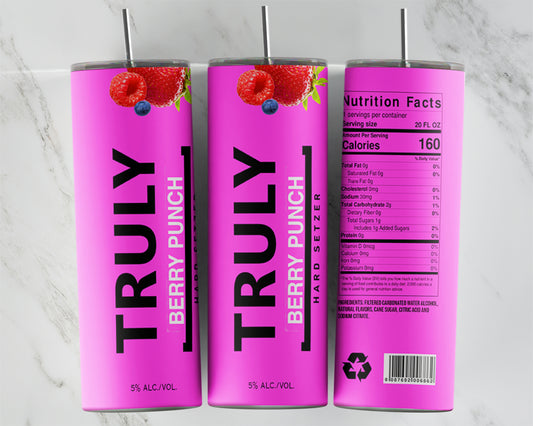 Berry Punch Truly Drink Design Transfers