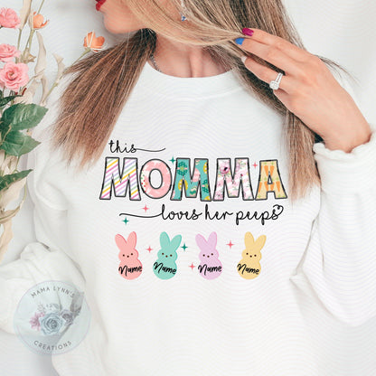 Loves Her Peeps DTF Print