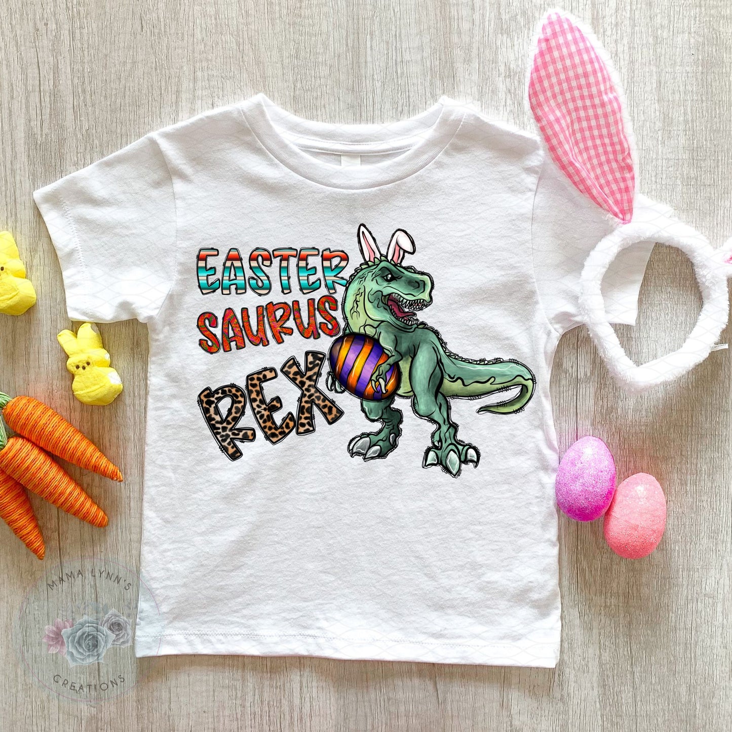 Eastersaurus Rex Easter Htv Transfer