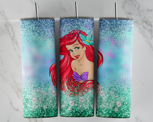 Glitter Ariel ready to press transfer