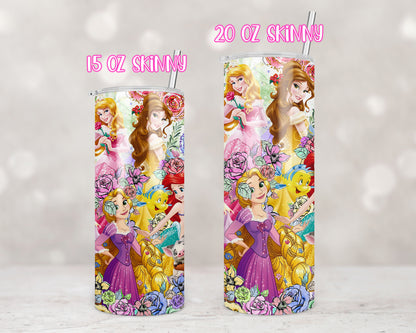 Floral Princesses Mouse Design Transfers