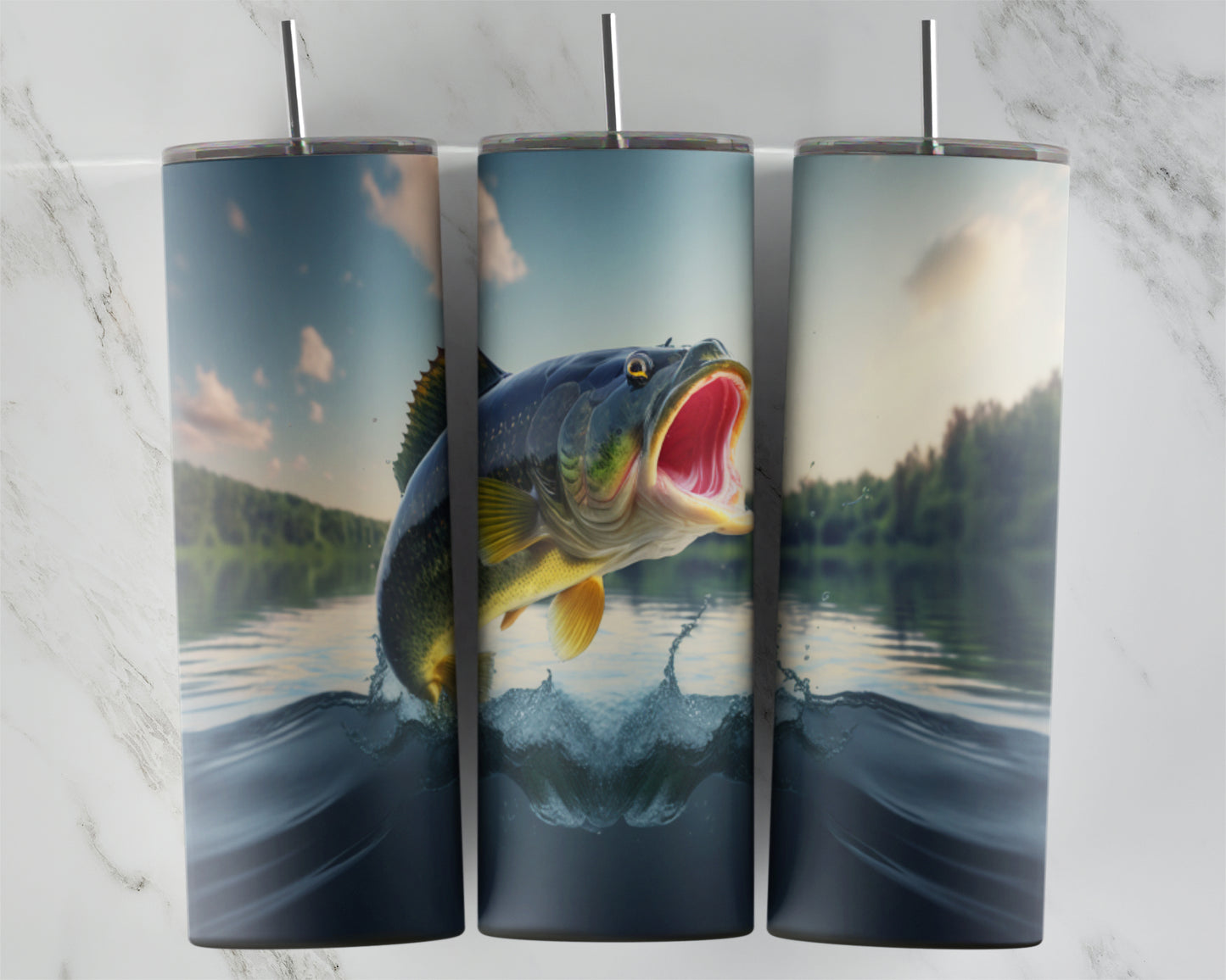 Lake Fishing Design Transfers