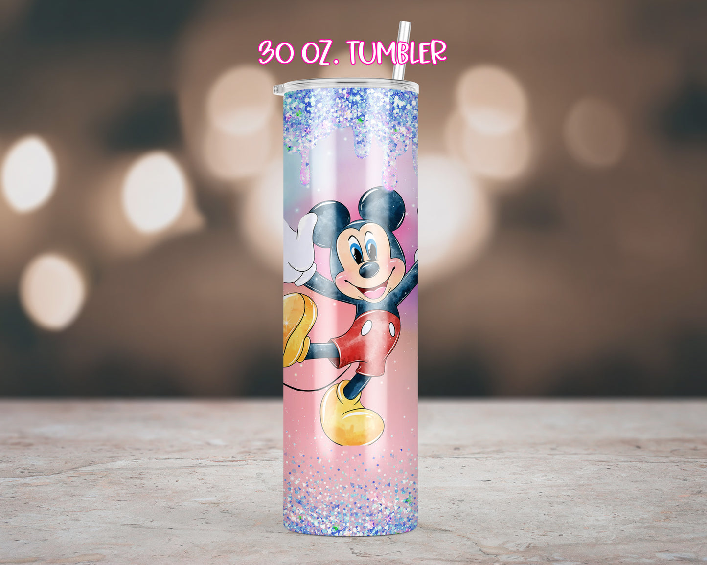 Pastel Mouse Tumbler Transfers