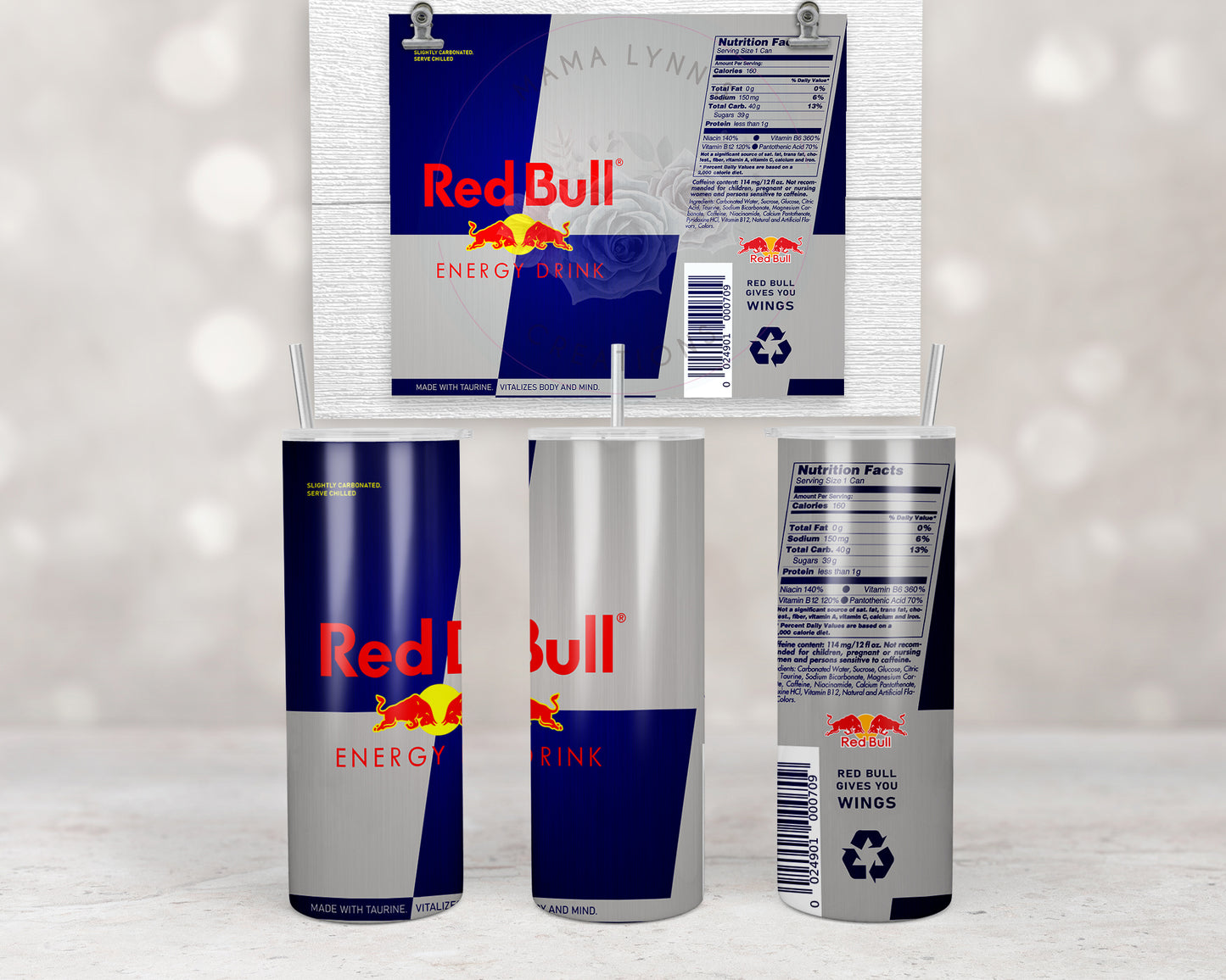 Bull Energy Drink Design Transfers