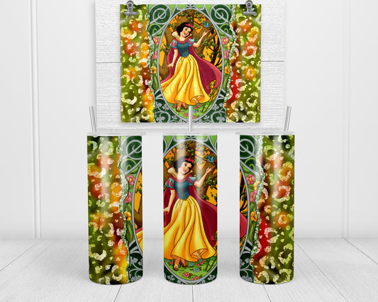 Posion Apple Princess Tumbler Transfers